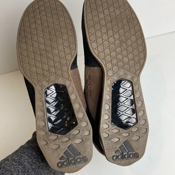 adidas Leistung 16 II BOA Weightlifting Shoes Sz 11 Black Suede Gym CrossFit - Picture 12 of 16